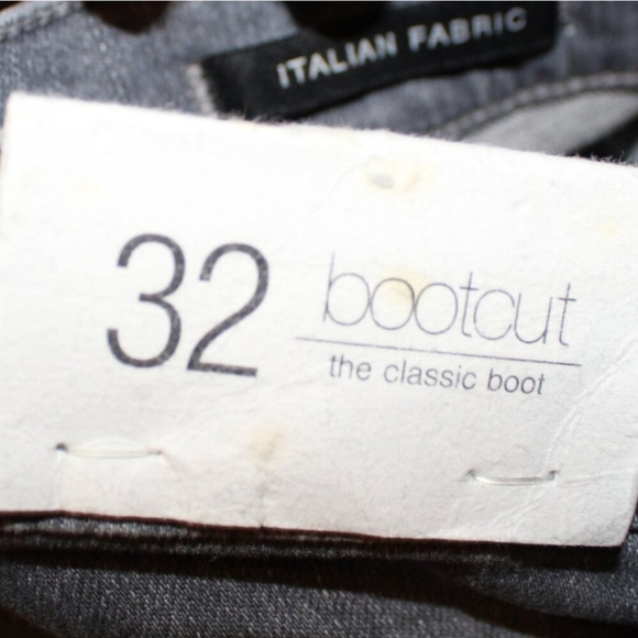 7 For All Mankind Earthkind Grey Wash Classic Bootcut Jeans, 32, NWT - Picture 8 of 10